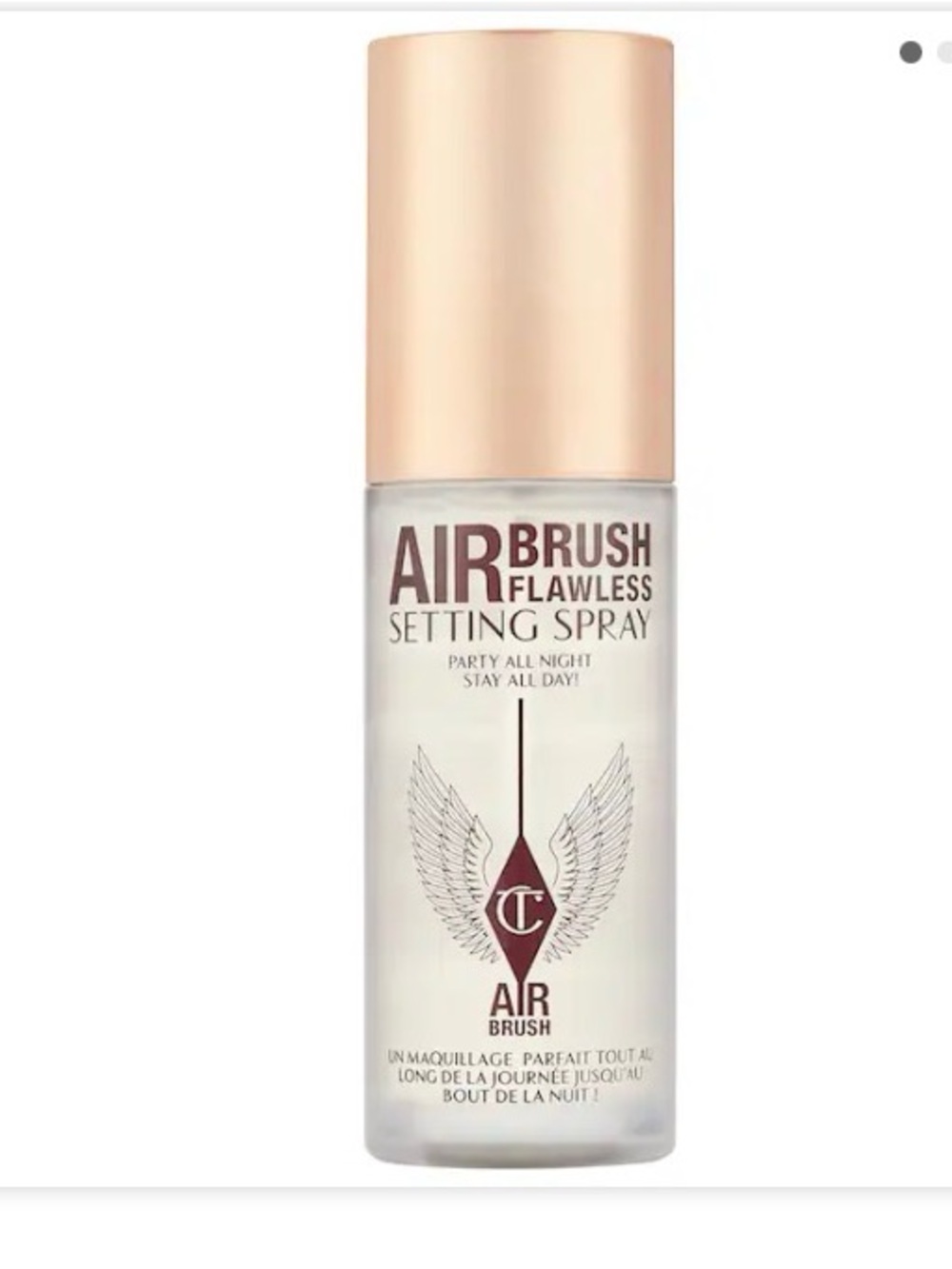 Charlotte Tilbury Airbrush Flawless Setting Spray - Rose Gold Cap